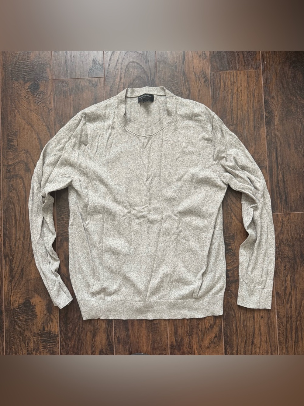 Banana Republic Large Cotton Silk Cashmere Blend Crewneck Lightweight Sweater